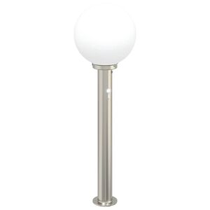vidaXL Borne lumineuse avec d&eacute;tecteur 80 cm en acier inoxydable IP44