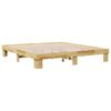 vidaXL Cadre de lit sans matelas 180x200 cm Bois massif Ch&ecirc;ne