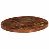 vidaXL Dessus de table &Oslash; 40x2,5 cm rond bois massif de r&eacute;cup&eacute;ration