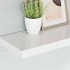 vidaXL &Eacute;tag&egrave;res murales flottantes 4 pcs Blanc 50x23x3,8 cm MDF