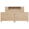 vidaXL Cadre de lit sans matelas 120x200 cm bois de pin massif