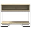 vidaXL Table console chêne sonoma 100x35x74,5 cm bois d'ingénierie