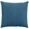 vidaXL Coussins de canap&eacute; 2 pcs Bleu 45 x 45 cm