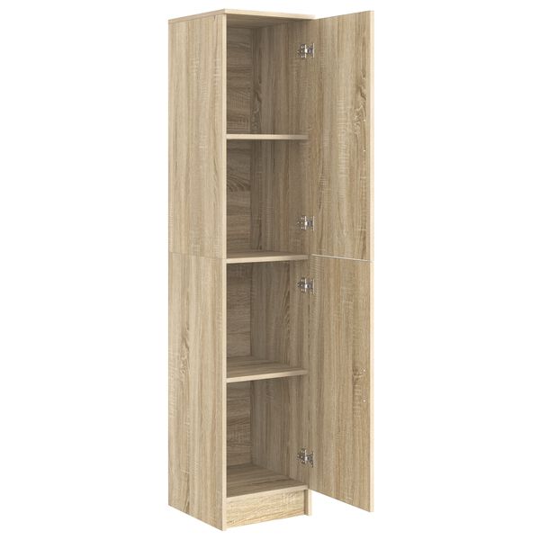 vidaXL Haut Armoire Ch&ecirc;ne Sonoma 35 x 39 x 168 cm