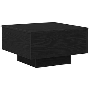vidaXL Table basse Ch&ecirc;ne noir 55 x 55 x 31 cm