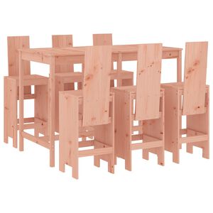vidaXL Ensemble de bar de jardin 7 pcs bois massif douglas