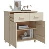vidaXL Buffet HAMAR Marron miel 79x40x80 cm Bois massif de pin