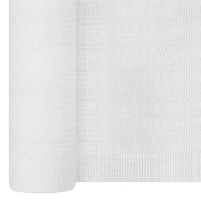 vidaXL Filet brise-vue Blanc 3,6x50 m PEHD 195 g/m²