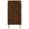 vidaXL Buffet Chêne marron 60x35x70 cm Bois d'ingénierie