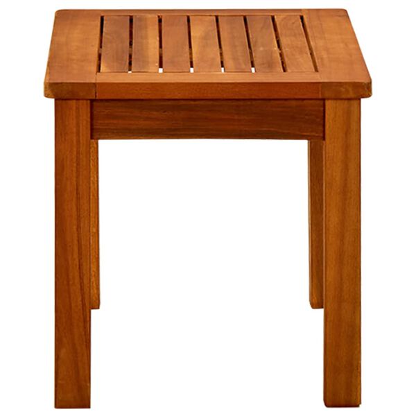 vidaXL Table basse de jardin 50x35x36 cm Bois solide d'acacia