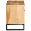 vidaXL Meuble TV Marron 80 x 33 x 46 cm Bois de mangue massif
