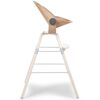CHILDHOME Si&egrave;ge de chaise haute Evolu Newborn Bois Naturel Anthracite