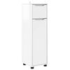 vidaXL Cabinet de salle de bain Blanc brillant 30,5 x 30 x 101 cm