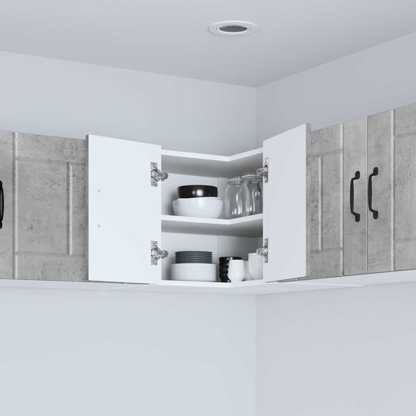 vidaXL Armoire de cuisine Gris b&eacute;ton 57 x 57 x 40 cm Bois d'ing&eacute;nierie