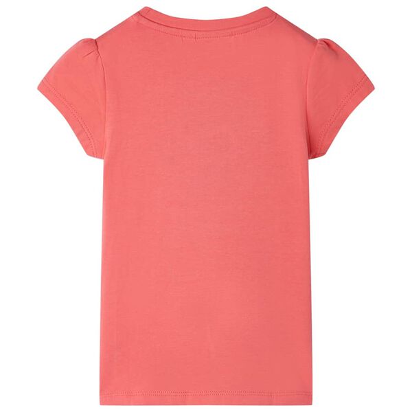 T-shirt pour enfants corail 140