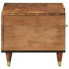 vidaXL Table basse 80x50x40 cm bois de manguier massif