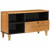vidaXL Meuble TV avec tiroir 80 x 33 x 46 cm Bois de mangue massif