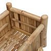 vidaXL Jardini&egrave;re avec support Naturel 100 x 38 x 74 cm Bambou