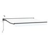 vidaXL Auvent r&eacute;tractable &eacute;lectrique Blanc 3 x 2,5 m