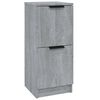 vidaXL Buffet Sonoma gris 30x30x70 cm Bois d'ing&eacute;nierie