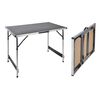 HI Table pliable 100 x 60 x 94 cm Aluminium