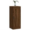 vidaXL Armoire murale ch&ecirc;ne marron 34,5x34x90 cm bois d'ing&eacute;nierie