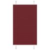 vidaXL Store plissé rouge bordeaux 80x100 cm largeur du tissu 79,4 cm