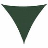 vidaXL Voile d'ombrage 160 g/m&sup2; Vert fonc&eacute; 3x3x3 m PEHD
