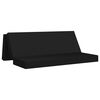 vidaXL Canap&eacute;-lit pliable 180 x 67 x 45 cm Noir