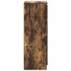 vidaXL Buffet chêne fumé 37,5x35x99 cm bois d'ingénierie