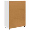 vidaXL Cabinet de salle de bain avec tiroir Blanc 72,5 x 36,5 x 100 cm