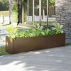 vidaXL Jardini&egrave;re d'ext&eacute;rieur Marron miel 200x50x50 cm Pin massif