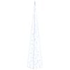vidaXL Cône lumineux décoratif à LED Acrylique Bleu 120 cm