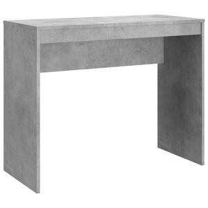 vidaXL Bureau Gris b&eacute;ton 90x40x72 cm Bois d'ing&eacute;nierie