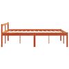 vidaXL Lit pour personne &acirc;g&eacute;e sans matelas 140x190 cm bois pin massif