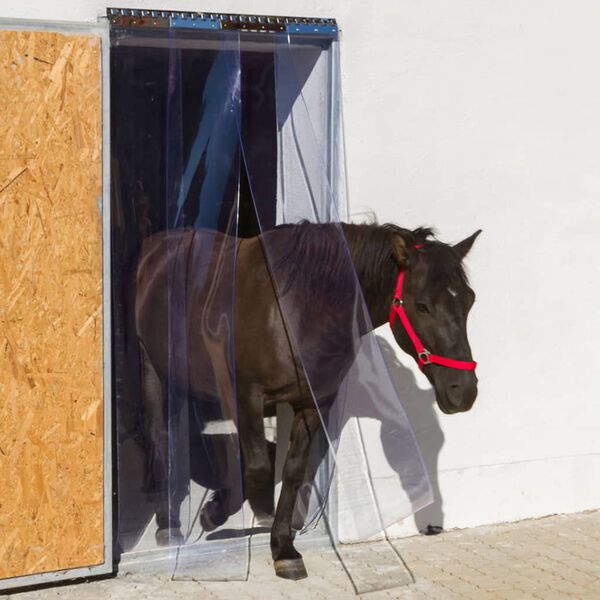 Kerbl Ensemble de rideaux PVC 225 x 30 cm 291162