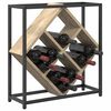 vidaXL &Eacute;tag&egrave;re &agrave; vin Ch&ecirc;ne Sonoma 51 x 18 x 52,5 cm Bois d'ing&eacute;nierie