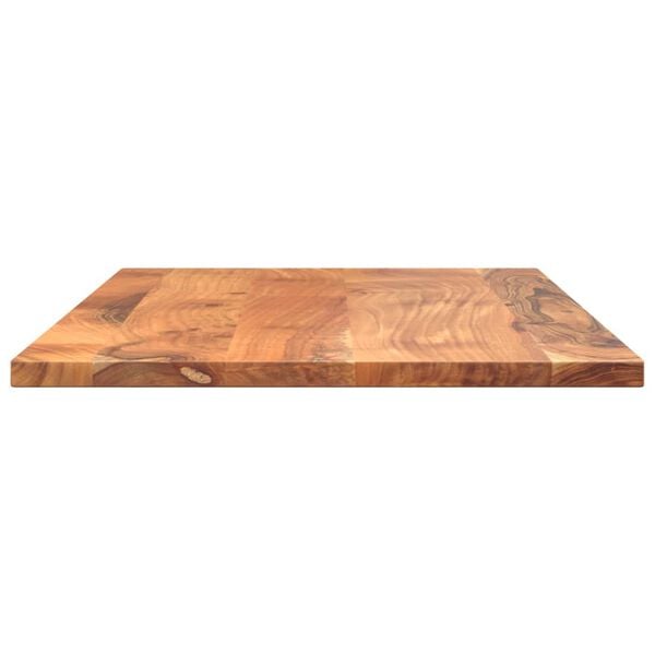 vidaXL Dessus de table 70x60x3,8 cm rectangulaire bois massif d'acacia