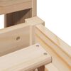 vidaXL Cadre de lit sans matelas 75x190 cm bois de pin massif