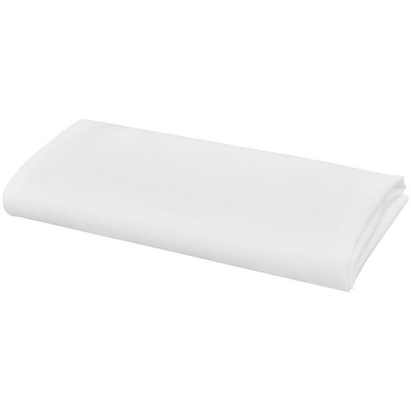 vidaXL Serviettes de table 25 pcs Blanc 50x50 cm
