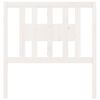vidaXL Tête de lit Blanc 96x4x100 cm Bois massif de pin