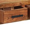 vidaXL Buffet avec 3 tiroirs 110x30x80 cm Bois massif