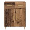 vidaXL Buffet Bois Ancien 69,5 x 34 x 90 cm Bois d'ing&eacute;nierie