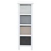 vidaXL Armoire de rangement 4 tiroirs Bois