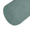 vidaXL Coussins d'accent 2 pcs Vert Mer &Oslash; 15 x 40 cm