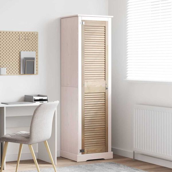 vidaXL Porte de Cabinet avec porte Naturel 140.5 x 2.1 x 49.5 cm