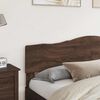 vidaXL T&ecirc;te de lit Ch&ecirc;ne brun 200 cm Bois d'ing&eacute;nierie