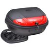 vidaXL Bo&icirc;te de moto 72 L pour 2 casques