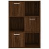 vidaXL Armoire de rangement Ch&ecirc;ne marron 60x29,5x90 cm
