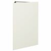 vidaXL Jardinières 2 pcs blanc triangulaire 50x43x75 cm acier